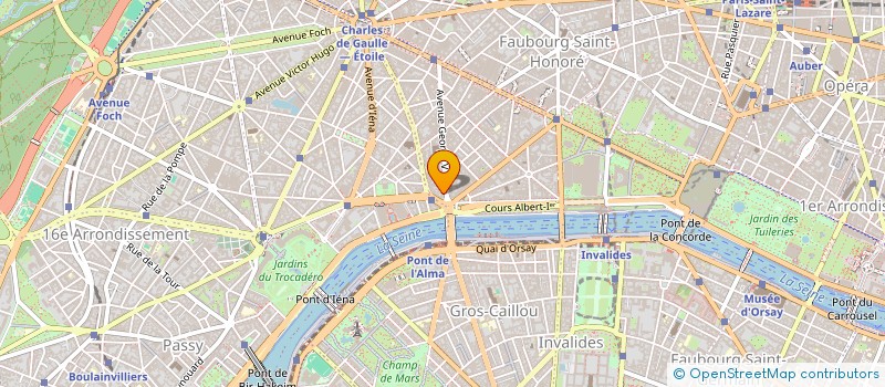 localisation de l'entreprise M A C G  PARIS