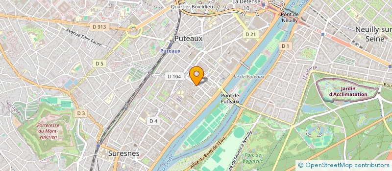 localisation de l'entreprise M.A.C.M  PUTEAUX