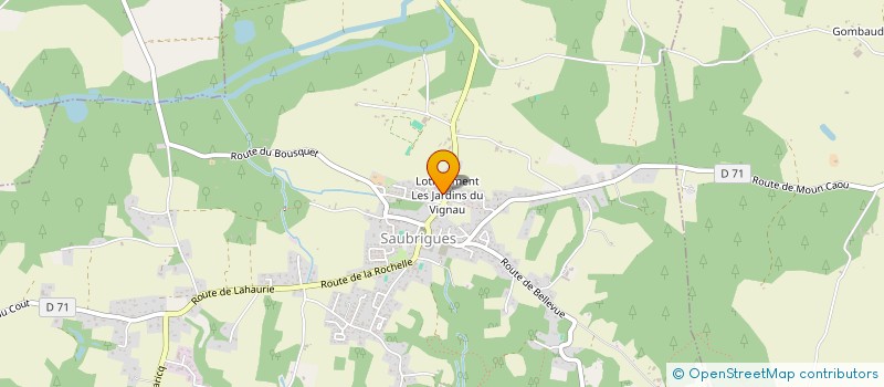 localisation de l'entreprise M.A.C.S NATATION  SAINT-GEOURS-DE-MAREMNE