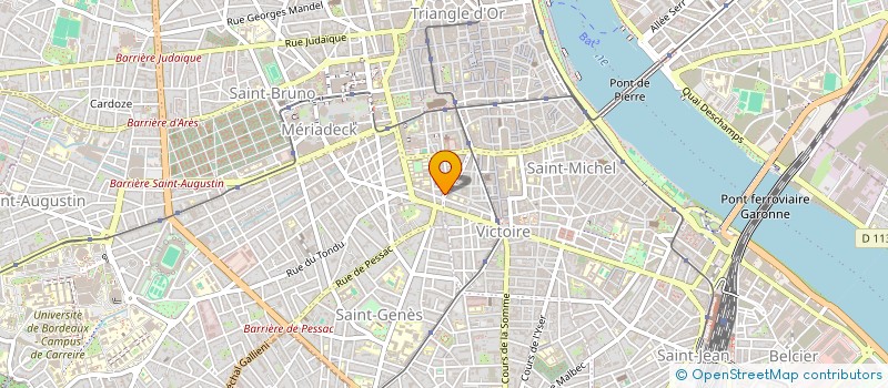 localisation de l'entreprise M.A.C. WINE SERVICES  BORDEAUX