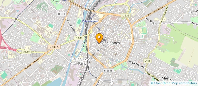 localisation de l'entreprise M A CONCEPT à VALENCIENNES