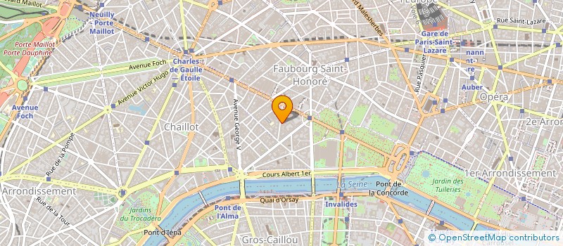 localisation de l'entreprise M&A CONSEIL FINANCE  PARIS