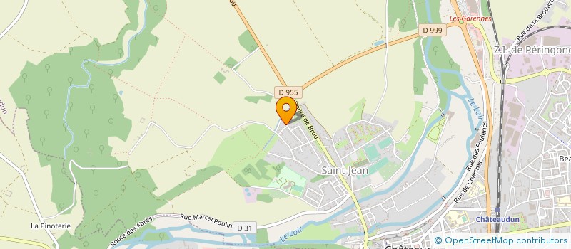localisation de l'entreprise M.A. CONSTRUCTION à CHATEAUDUN