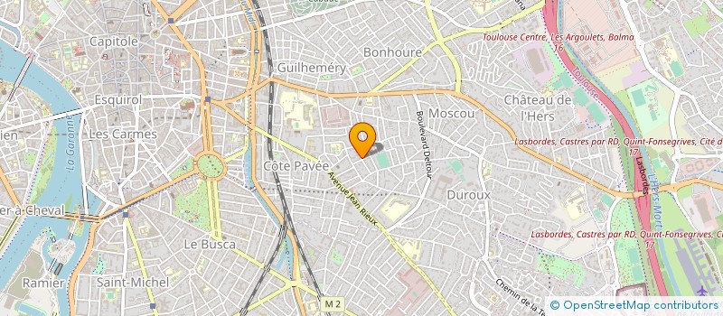 localisation de l'entreprise M A CONSTRUCTIONS à TOULOUSE