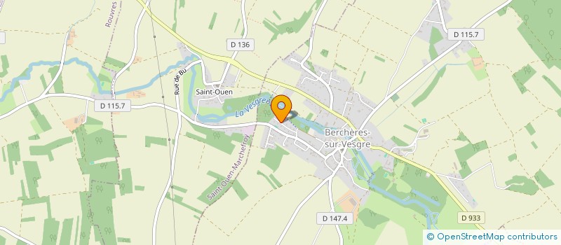 localisation de l'entreprise M & A CONSULTING à BERCHERES-SUR-VESGRE