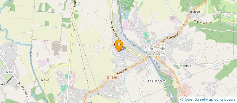 localisation de l'entreprise M.A.D.E.  AOSTE