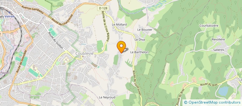localisation de l'entreprise M A D PARTNER à COUBLEVIE