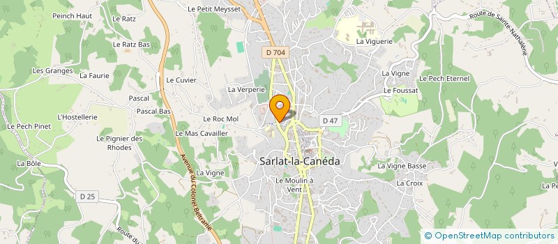 localisation de l'entreprise M.A.D.S. à SARLAT-LA-CANEDA