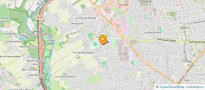 localisation de l'entreprise M.A.D.S à SAINT-CYR-SUR-LOIRE