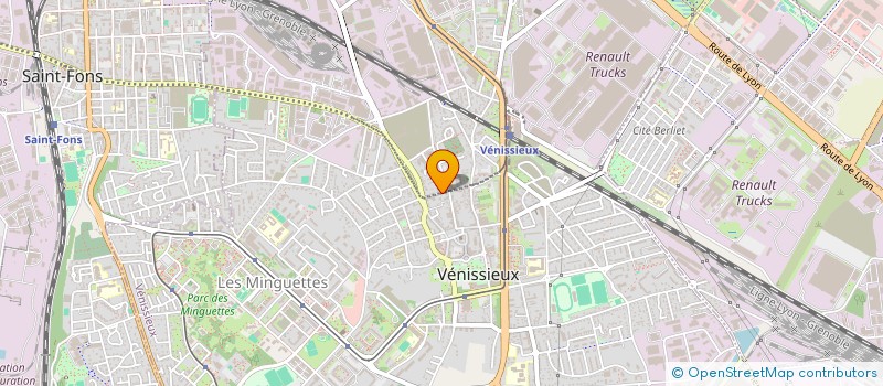 localisation de l'entreprise M A DALLE  VENISSIEUX