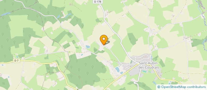 localisation de l'entreprise M&A EVENEMENTIEL  SAINT-AUBIN-DES-COUDRAIS