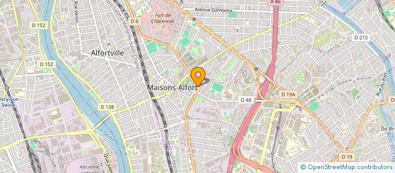 localisation de l'entreprise M.A.F.A à MAISONS-ALFORT