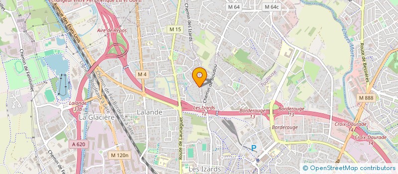 localisation de l'entreprise M A F BAT à CUQ-TOULZA