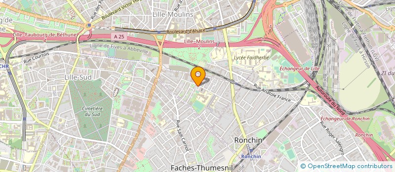 localisation de l'entreprise M.A.F EXPRESS à LILLE