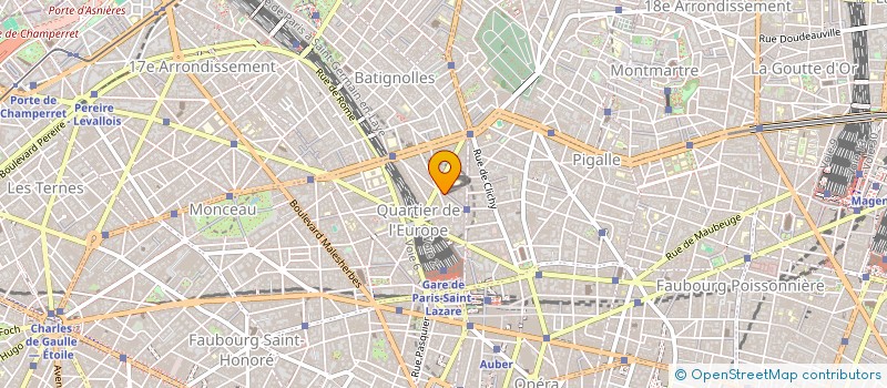 localisation de l'entreprise M.A FRAIS à PARIS