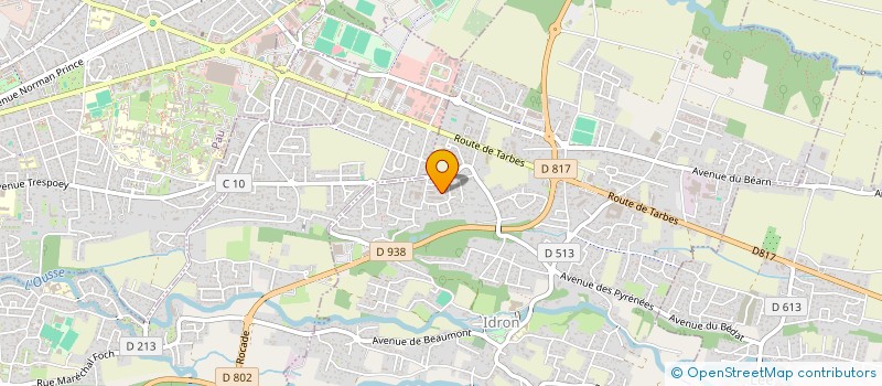 localisation de l'entreprise M.A.G.C.F à BIARRITZ