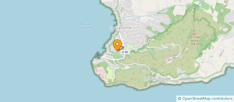 localisation de l'entreprise M.A.G.E EVENTS  LE PRADET