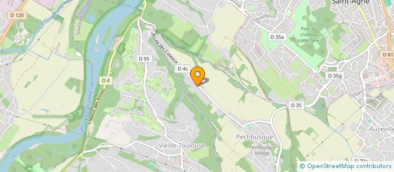 localisation de l'entreprise M.A.G.I  PECHBUSQUE