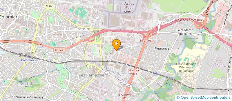 localisation de l'entreprise M.A.G.I.C. à TOULOUSE