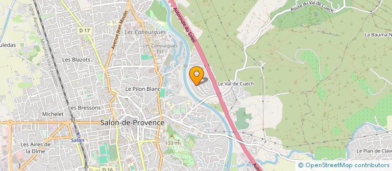 localisation de l'entreprise M.A HOLDING  SALON-DE-PROVENCE