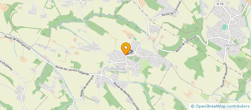 localisation de l'entreprise M.A HORSE CONCEPT  CORRONSAC