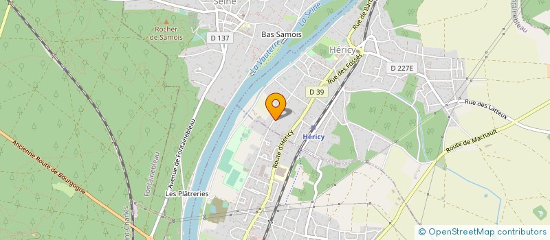 localisation de l'entreprise M.A.I.B. ASSISTANCE INFORMATIQUE A DOMICILE  HERICY