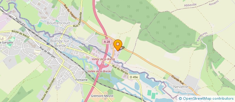 localisation de l'entreprise M A I ENGINEERING  BOUTTENCOURT