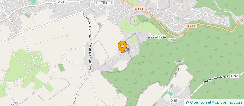 localisation de l'entreprise M.A.I ETUDE à SAINT-OUEN-DU-TILLEUL
