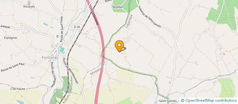 localisation de l'entreprise M&A INVEST  LALBENQUE