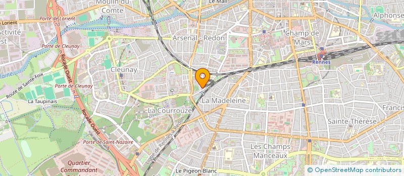 localisation de l'entreprise M.A ITECH  RENNES