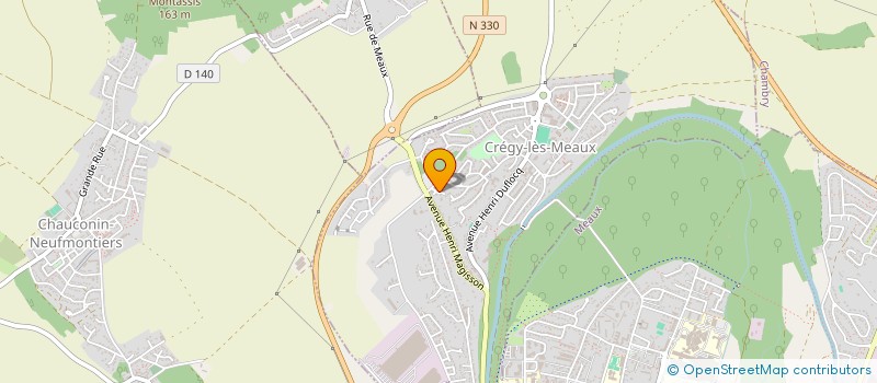 localisation de l'entreprise M.A.J.  CHAUCONIN-NEUFMONTIERS