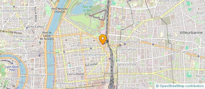 localisation de l'entreprise M.A.J  LYON