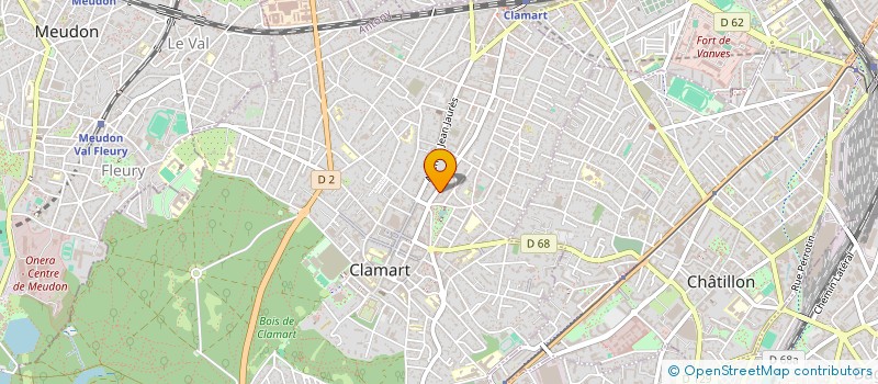 localisation de l'entreprise M-A-L  CLAMART