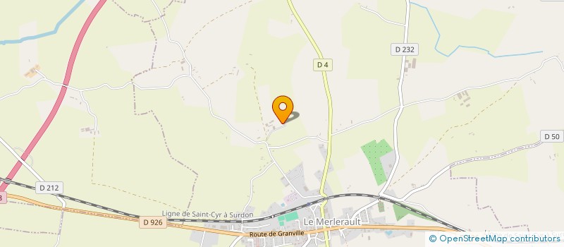 localisation de l'entreprise M.A.L.A à LE MERLERAULT