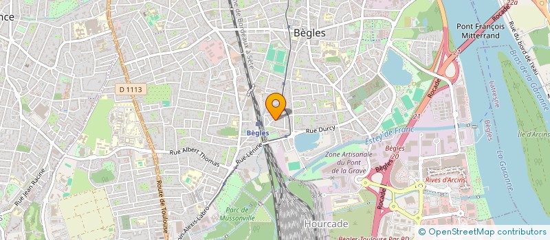 localisation de l'entreprise M.A.L.O. CONSULTING à BEGLES