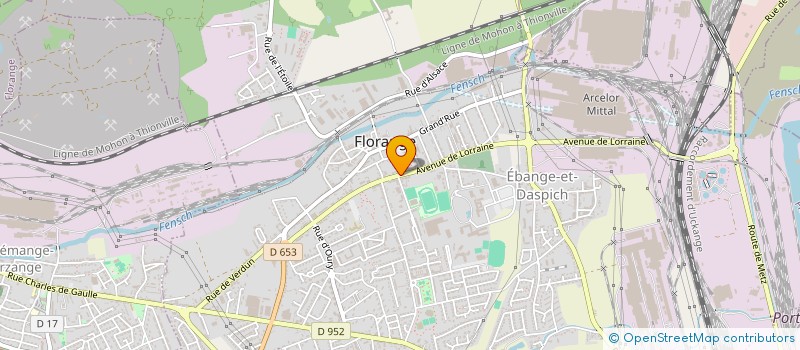 localisation de l'entreprise M.A.M BABY ACADEMY à FLORANGE