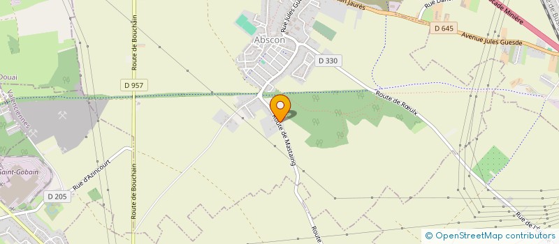 localisation de l'entreprise M.A.M.E.  ABSCON