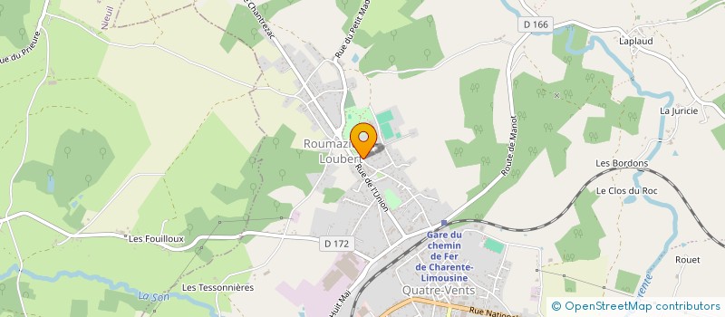 localisation de l'entreprise M.A.M EN FOLIE à TERRES-DE-HAUTE-CHARENTE