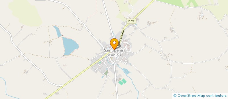 localisation de l'entreprise M.A.M.J. à SAINT-DENIS-D'ANJOU