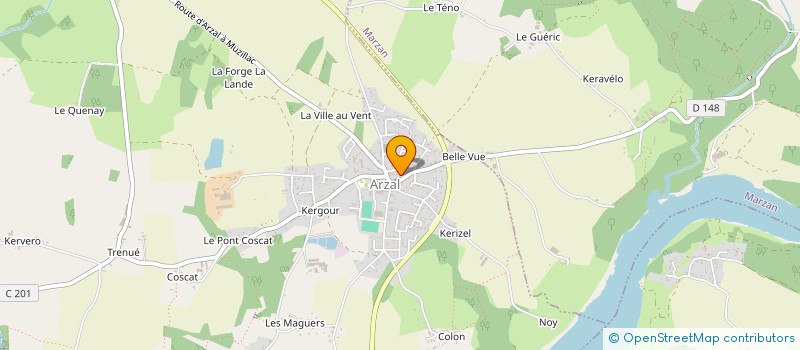 localisation de l'entreprise M.A.M L'ILE AUX POUSSES à ARZAL