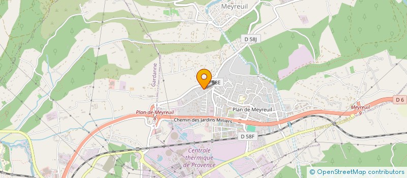 localisation de l'entreprise M A M LE PETIT PRINCE à MEYREUIL