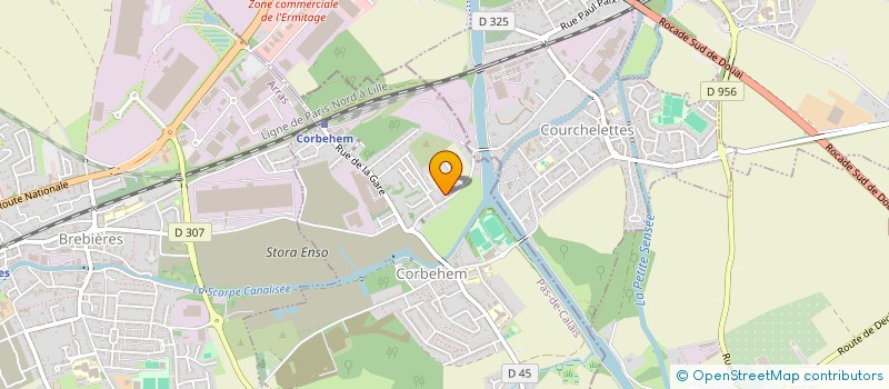 localisation de l'entreprise M.A.M LES LOULOUS  CORBEHEM