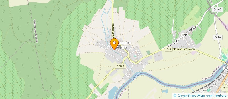 localisation de l'entreprise M.A.M LES P'TITS BOUCHONS à TRELOU-SUR-MARNE