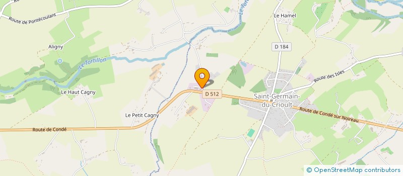 localisation de l'entreprise M.A. MATERIELS à CONDE-EN-NORMANDIE