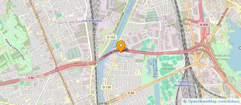 localisation de l'entreprise M & A -  MONTAGE ET AUTOMATISME à CHOISY-LE-ROI