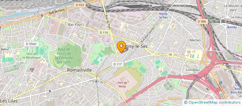 localisation de l'entreprise M A N à NOISY-LE-SEC