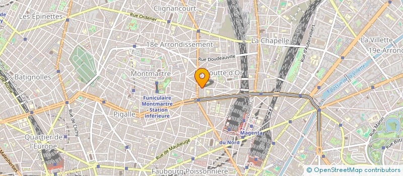 localisation de l'entreprise M.A.N  BAT  PARIS