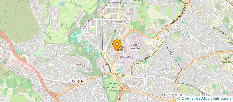 localisation de l'entreprise M.A.N DISTRIBUTION à MONTPELLIER