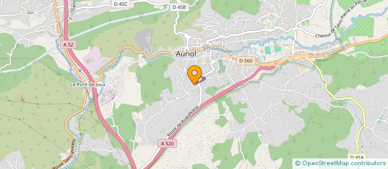 localisation de l'entreprise M.A.N.H à AURIOL