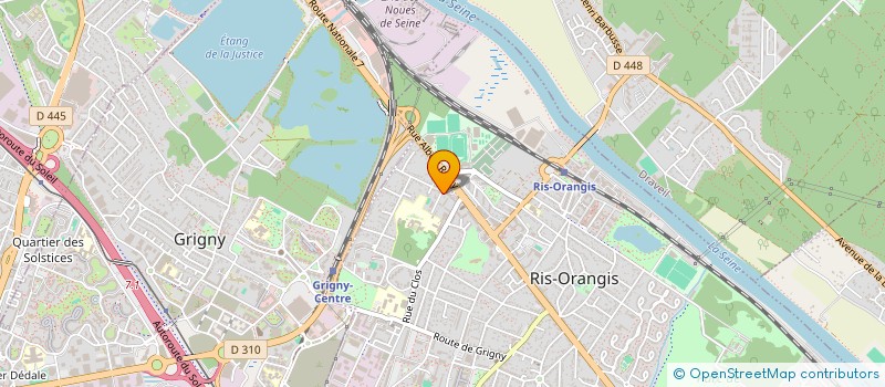 localisation de l'entreprise M.A.N.I.E.M.A à RIS-ORANGIS